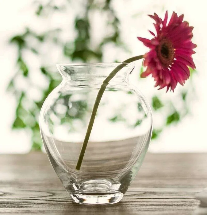 FLORERO DE CRISTAL BOHEMIA CON BORDE - Jarrones, Uruguay | La Iberica