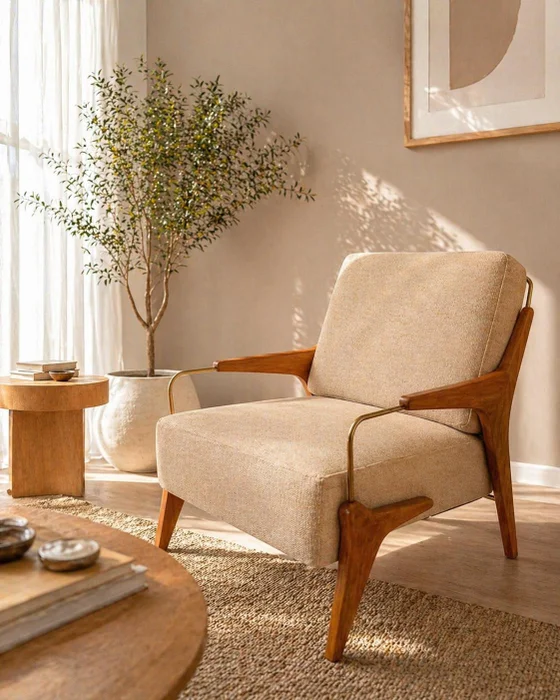 POLTRONA NATU TOSTADO en Marrón - Muebles, Uruguay | Indrana