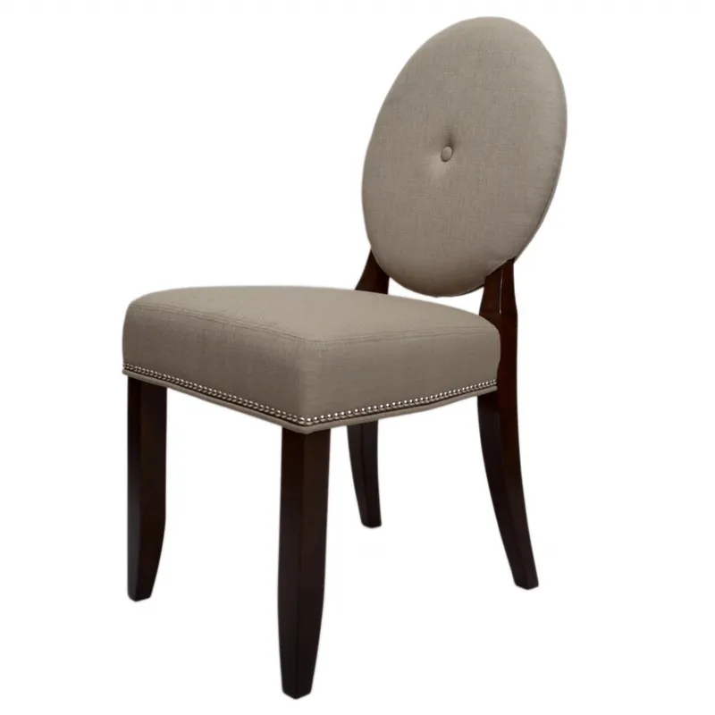 SILLA SOFIA 42317 TELA LINO en Beige - Sillas, Uruguay | Vinibel