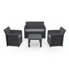 Juego De Jardín Modelo Azores Confort Grafito - Muebles para el exterior, Uruguay | Castro, vista 1 de 3