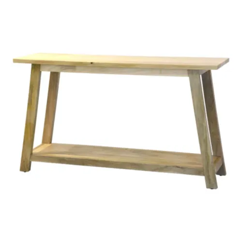 R-61 Recibidor 140x40x80 en Madera natural - Aparadores y recibidores, Uruguay | Victoriana