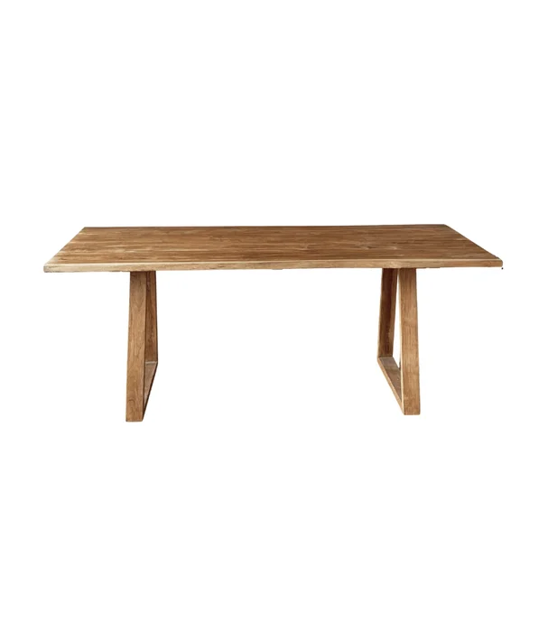 MESA COMEDOR MANANTIALES RUSTIC en Madera natural - Mesas de comedor, Uruguay | Más Infinito Casa