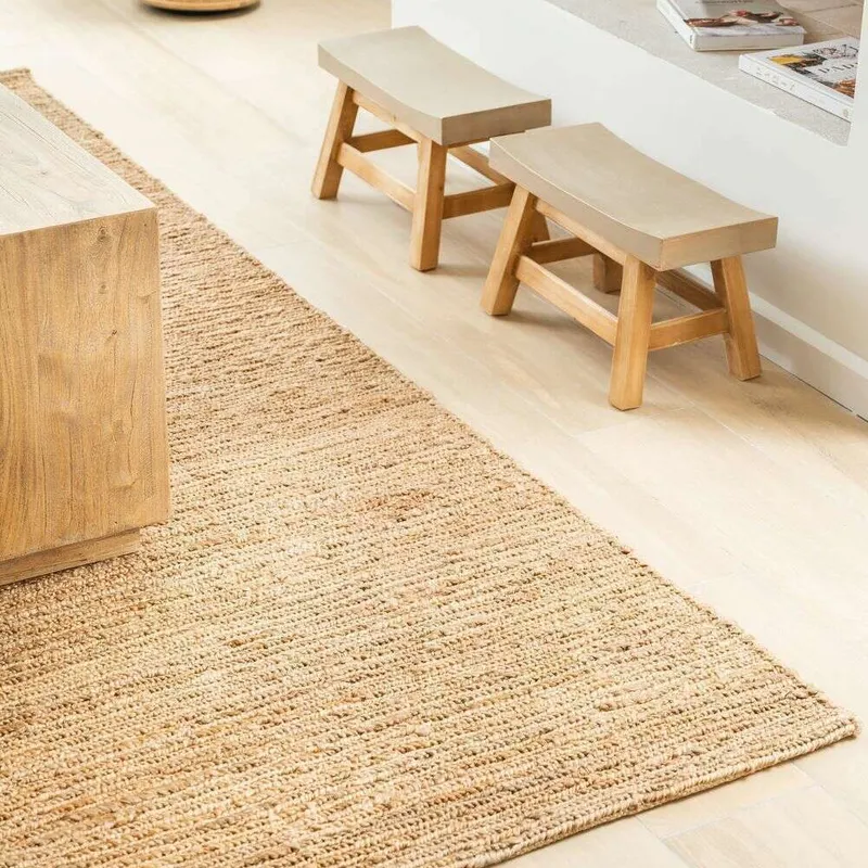 ALFOMBRA DE YUTE NATURAL - 3.00 X 2.00 MTS - Textiles, Uruguay | La Iberica