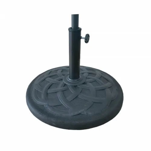 Base para sombrilla 19Kg - Resina en Negro - Muebles para el exterior, Uruguay | Rústico Hogar