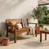 Sillon recto de 2 cuerpos — Serra Amoblamientos en Madera natural - Muebles para el exterior, Uruguay | Serra Amoblamientos, vista 2 de 5