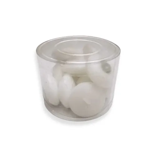SET 12 VELAS TEALIGHT BLANCO en Blanco - Velas y Portavelas, Uruguay | Decohogar