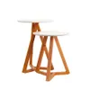 Mesa nido Classic - Off Withe en Off-white - Mesas de living, Uruguay | La Cueva Muebles, vista 1 de 3
