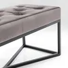 Banco Crossover gris negro 90x40cm en Gris - Butacas, banquetas y puffs, Uruguay | Koz, vista 3 de 4