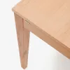 Mesa extensible Yain de chapa y madera maciza de roble - 120 (180) x 80 cm en Madera natural - Mesas de comedor, Uruguay | Kavehome, vista 6 de 10