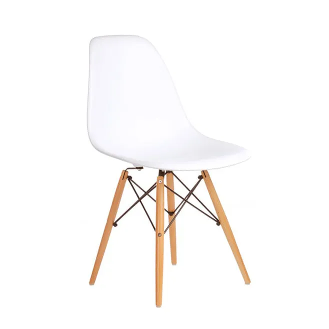 Silla Eames Basic en Blanco - Sillas, Uruguay | Unsi