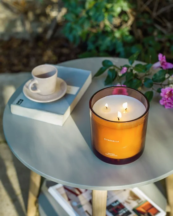 Vela aromática Citronella naranja 750 gr en Naranja - Velas y Portavelas, Uruguay | Kavehome, vista 2