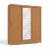 Ropero 3 Puertas Corredizas 180CM - Turin en Madera natural - Roperos y placares, Uruguay | Balton, vista 1 de 11