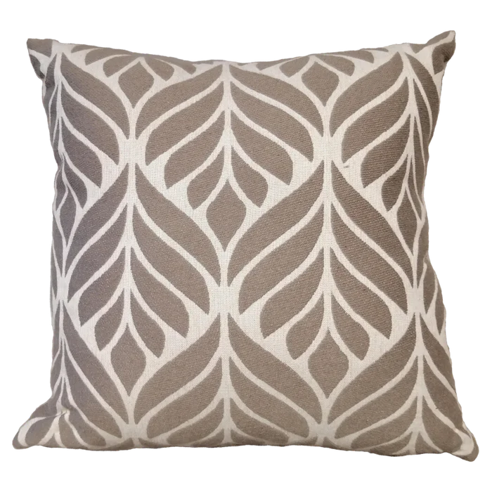 Almohadón Brown Leaf en Multicolor - Textiles, Uruguay | Tutto Deco