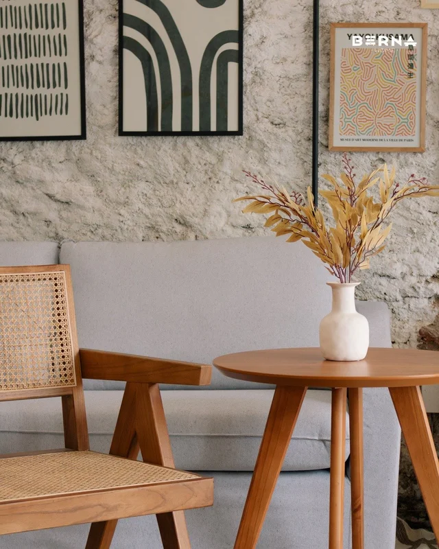 Silla Butaca Phuket Teca – Madera de Olmo en Madera natural - Butacas, banquetas y puffs, Uruguay | Berna Home, vista 8