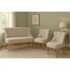 Sillon 2 cuerpos Luis XV en Beige - Sillones y sofás, Uruguay | La Cueva Muebles, vista 7 de 7