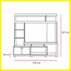 Producto: Modular Rack 127 de AMARELO - Muebles para TV, Uruguay | Amarelo, vista 3 de 3