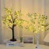 Arbol Led Con Hojas Y Ramas Decoracion Fiestas 65cm - Iluminarás en Blanco, Negro - Lámparas de mesa, Uruguay | Iluminaras, vista 4 de 8