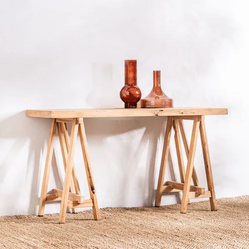 Consola Crudo en Off-white - Mesas de living, Uruguay | Satec