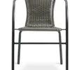 Silla apilable GRENAA gris en Negro - Muebles para el exterior, Uruguay | JYSK, vista 3 de 5