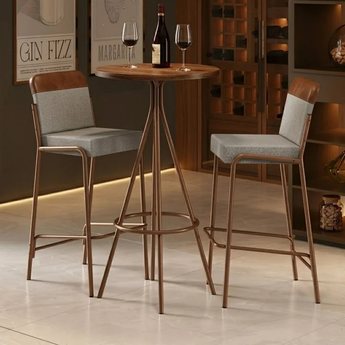 Banqueta Stool - Rose en Focus Mari Slim - Butacas, banquetas y puffs, Uruguay | Rústico Hogar, vista 3