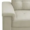 Sillón 2 Cuerpos en tela de Lino - Plaza - Beige - Sillones y sofás, Uruguay | Ecowood, vista 2 de 4