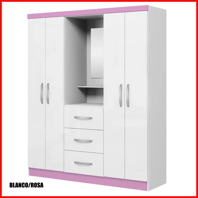 Placard con comoda – Ilheus RG 008 - Roperos y placares, Uruguay | Punto Unión, vista 3