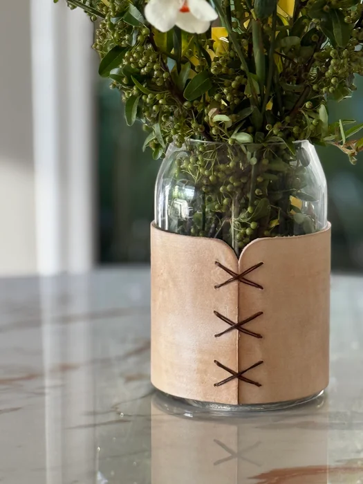 Florero Miami en Beige - Jarrones, Uruguay | Dreams On Time