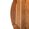 MESA DE COMEDOR PLEGABLE DIAMETRO 80X83H JATOBA - Muebles para el exterior, Uruguay | Vinibel, vista 3 de 4