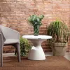 MESA DE CENTRO FLUT 65X65X65CM BLANCO - Mesas de comedor, Uruguay | Decohogar, vista 2 de 2