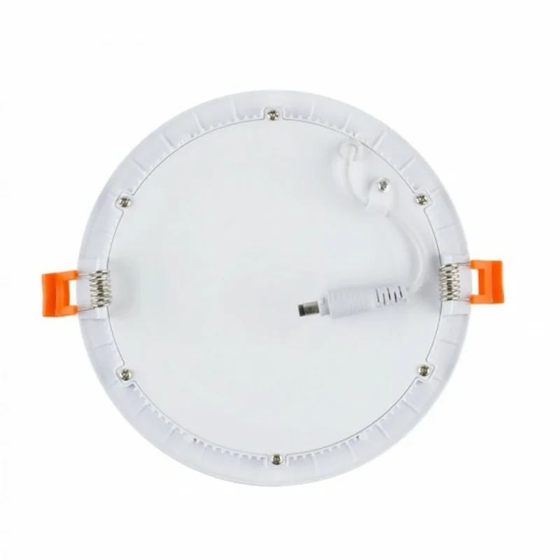 Panel LED Redondo de Empotrar 18W Luz Cálida en Blanco - Lámparas colgantes, Uruguay | Serlux, vista 3