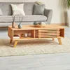 Mesa Ratona Ripado Sean - Madera Maciza - Mesas de living, Uruguay | Balton, vista 1 de 20