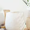 VASIJA DE VIDRIO Y RAFIA - OFF WHITE - 23 X 26 CMS en Off-white - Jarrones, Uruguay | La Iberica, vista 2 de 6