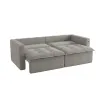 Sillón Sofá Cama 2 cuerpos Retractil - Trevo en Gris - Sillones y sofás, Uruguay | Delta Center, vista 8 de 9