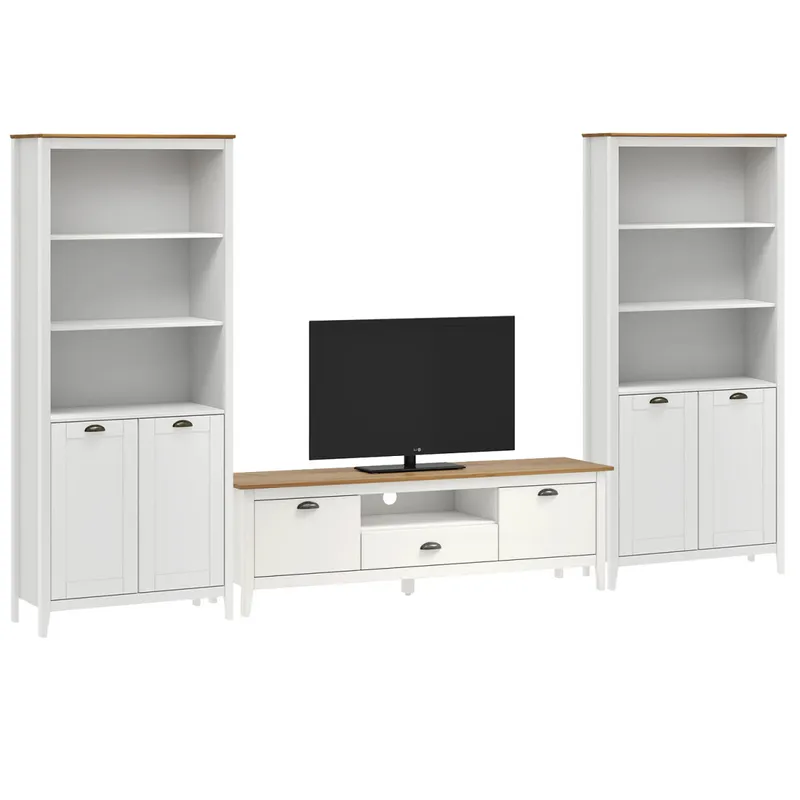 Modular para tv Linea Rivery en Multicolor - Muebles para TV, Uruguay | La Cueva Muebles