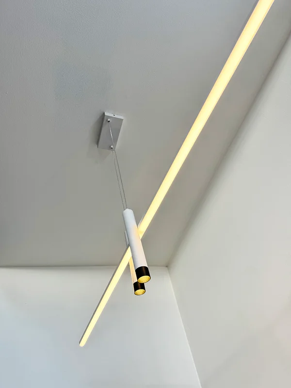 LUMINARIA MIES WHITE en Blanco - Lámparas colgantes, Uruguay | Berlina Store, vista 4