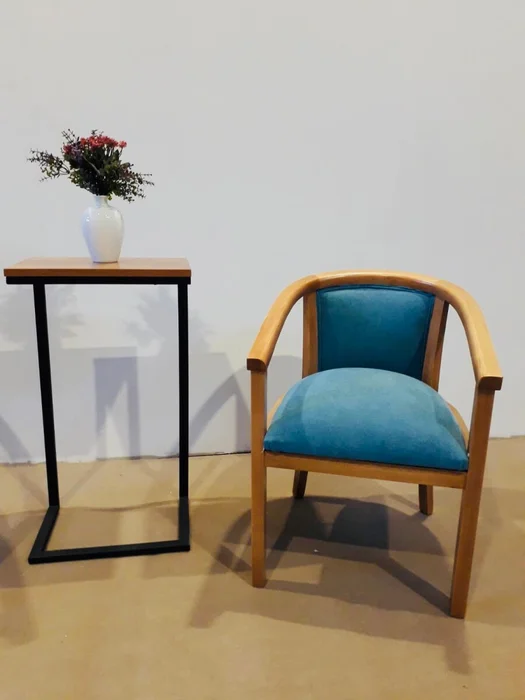 Butaca herradura — Serra Amoblamientos en Azul - Butacas, banquetas y puffs, Uruguay | Serra Amoblamientos, vista 4