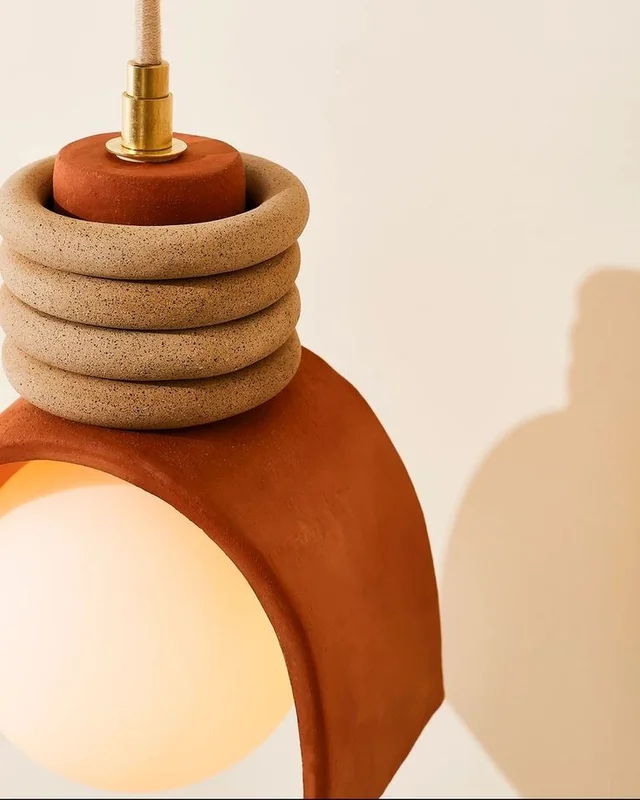 LUMINARIA KENZO ORANGE en Terracota - Lámparas colgantes, Uruguay | Berlina Store, vista 4