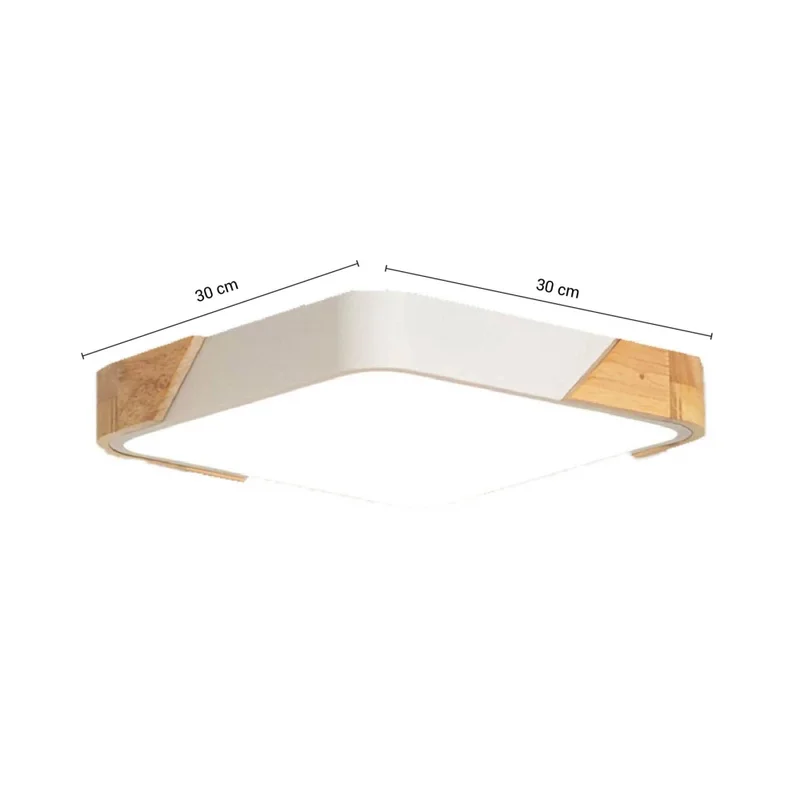 Panel LED Cuadrado Cerchio 18W Blanco 30 cm en Blanco - Lámparas colgantes, Uruguay | Serlux, vista 5