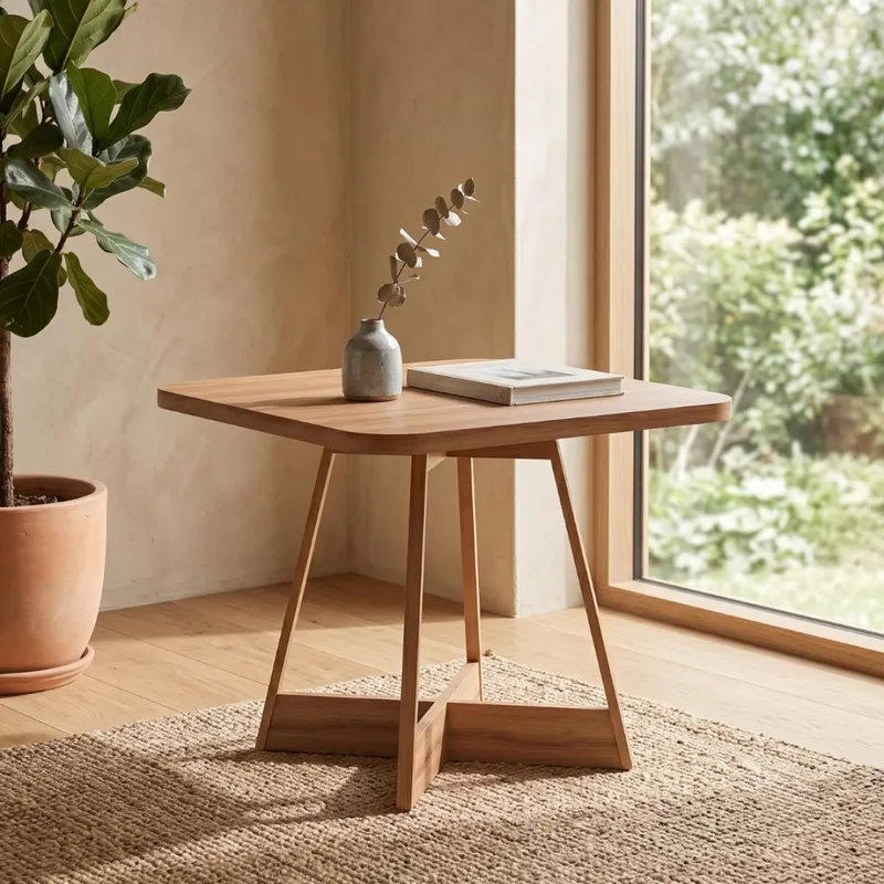 Mesa de Comedor Cuadrada - Atria - Negro en Negro - Mesas de comedor, Uruguay | Rústico Hogar