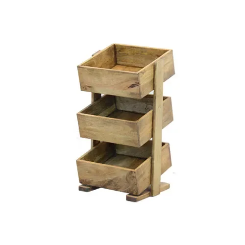 V3 Frutero 41x31x81 en Madera natural - Bibliotecas, Uruguay | Victoriana, vista 3