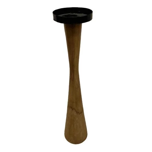 Portavela de Madera en Madera natural - Decoración, Uruguay | Camino a Casa, vista 2