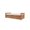Cama Marinera Doublé 1 Plaza Madera Maciza - Linea Funcional - Marrón en Marrón - Dormitorio, Uruguay | Rústico Hogar, vista 2 de 4