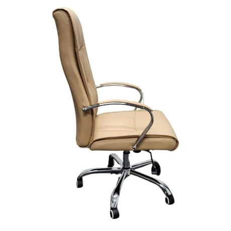 Silla De Oficina ErgoFlow Fusion - Beige en Beige - Sillas de escritorio, Uruguay | La Cueva Muebles, vista 9