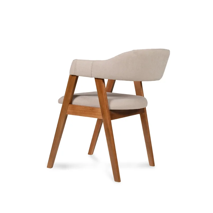 Silla Josy 144 - Tela Microfibra - 228 (Beige) en Beige - Butacas, banquetas y puffs, Uruguay | NYR, vista 2