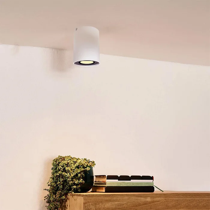 Lámpara de Techo Lux Bari Downlight Blanco en Blanco - Lámparas colgantes, Uruguay | Serlux, vista 2