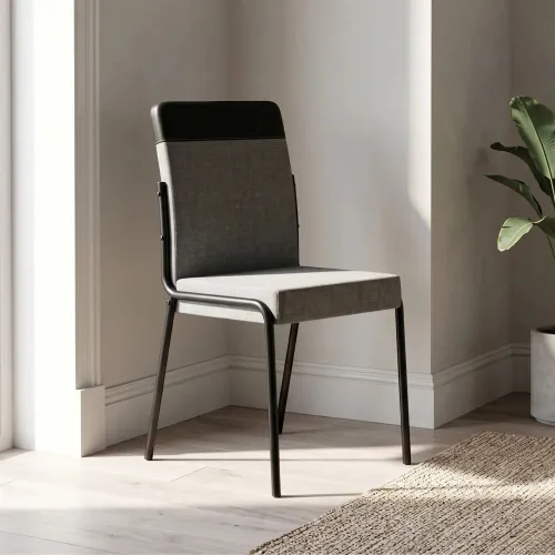 Silla Hug - Negro en Negro - Sillas, Uruguay | Ecowood
