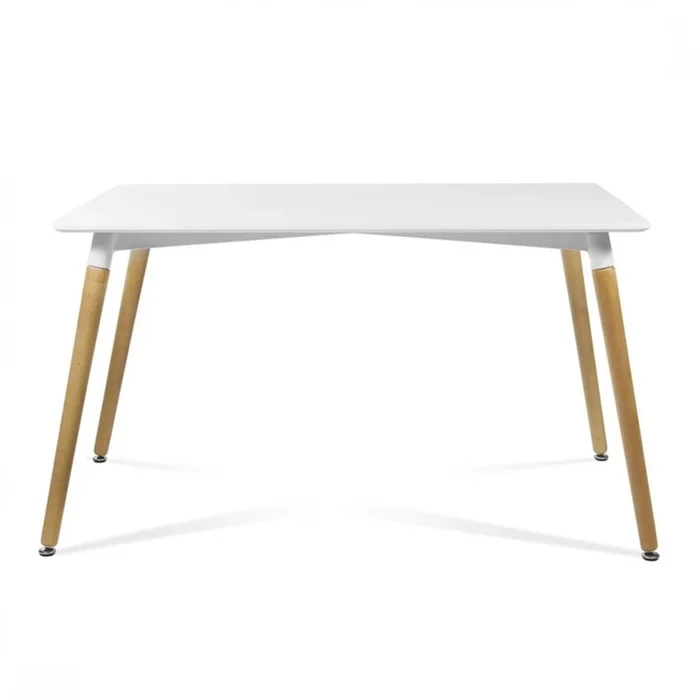 Mesa de Comedor 120x80 - Eames - Blanco en Blanco - Mesas de comedor, Uruguay | Rústico Hogar, vista 2