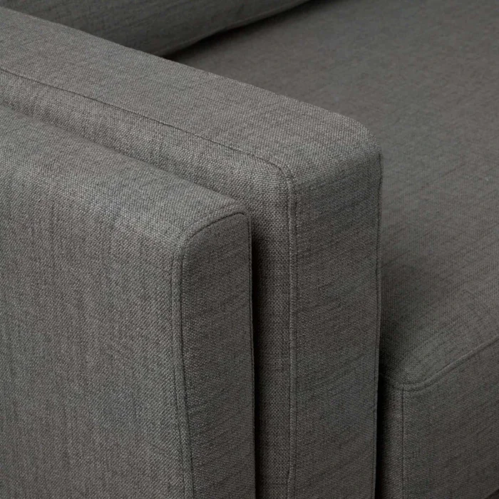 Sofá 3 Cuerpos Easy Clean – Gris Oscuro en Gris - Sillones y sofás, Uruguay | Berna home, vista 2