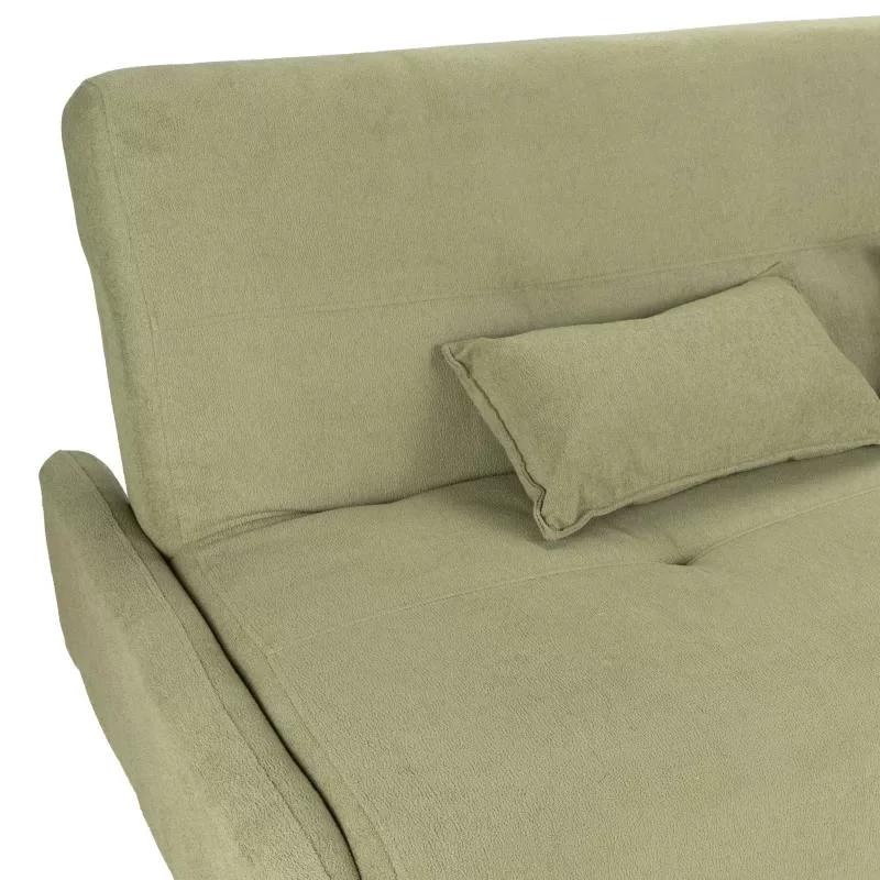 Sofá Cama Bianca Boucle - Verde en Verde - Sillones y sofás, Uruguay | Concetto Casa, vista 3