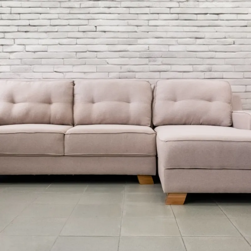 SILLON CHAISE LOUNGE LINO EROS IZQUIERDA en Beige - Sillones y sofás, Uruguay | Alfa Ventas